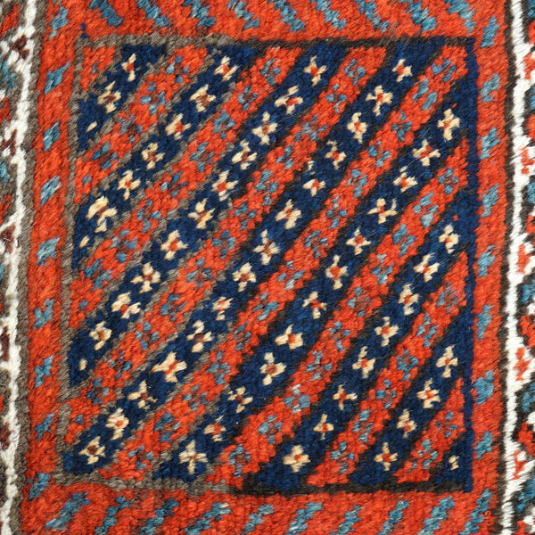 Fine Old Qashqai saddle-bag - 75 x 41 cms